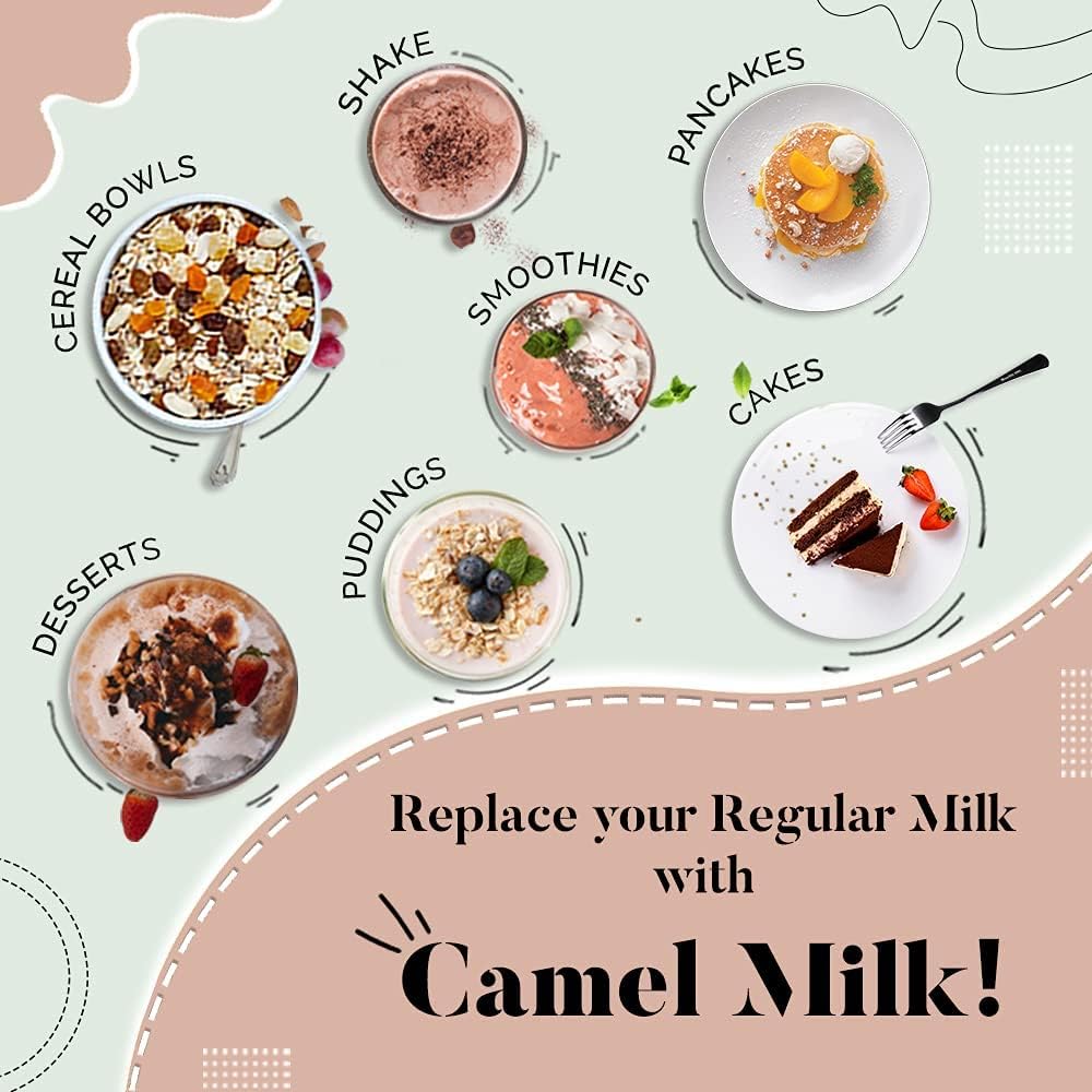 KHALI Milky Dunes | Camel Milk Powder | Bourbon Chocolate | 300gms | 10.58 Oz - Image 5